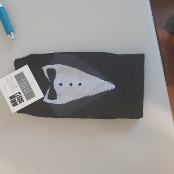 n/a Other - Black and white Groom socks. NWT.